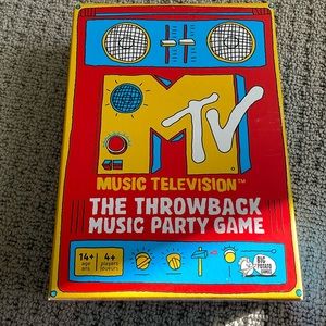 Music Television The Throwback Music Party Game never opened